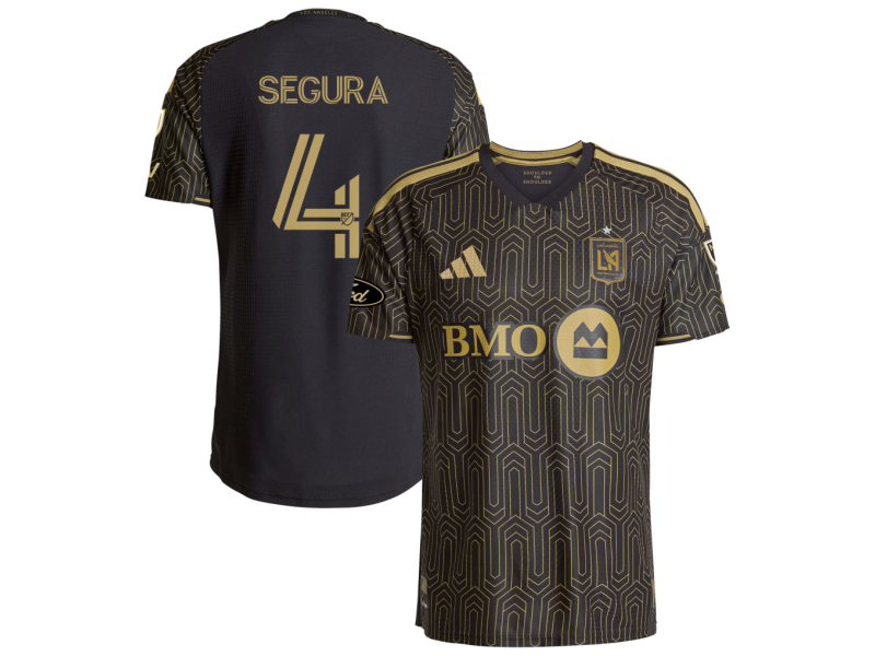 Eddie Segura LAFC 2026 Primary Edition Player Version Jersey - Black With Patch