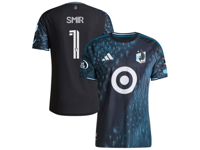 Alec Smir Minnesota United FC 2026 The Decade Edition Player Version Jersey - Black With Patch