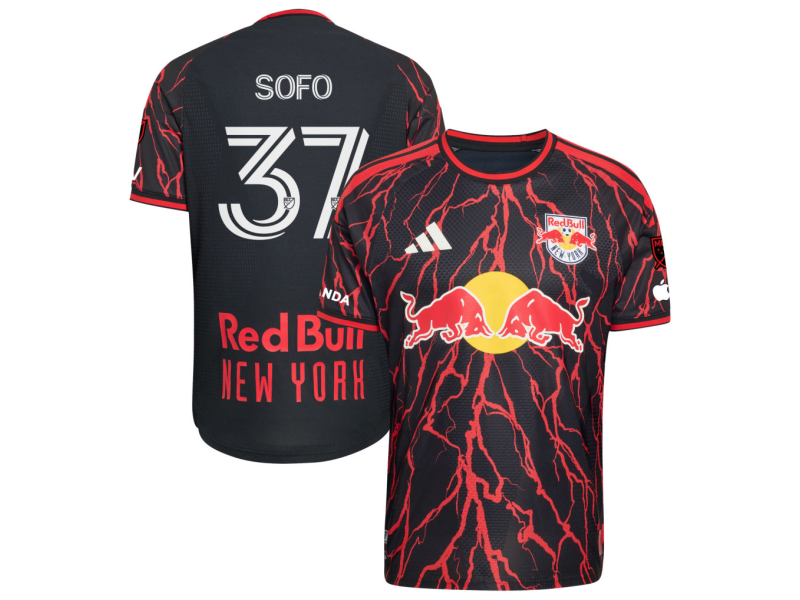 Mohammed Sofo New York Red Bulls 2026 The Rooted Edition Player Version Jersey - Black With Patch