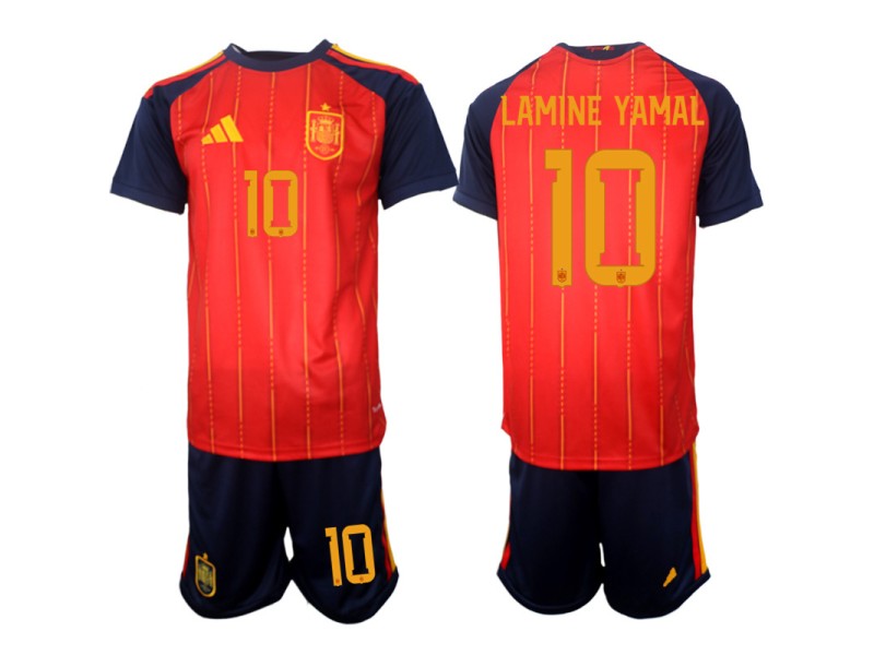 OLMO Spain 2026 World Cup Home Fan Jersey - Red