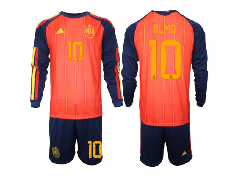 OLMO Spain 2026 World Cup Home Fan Jersey - Red