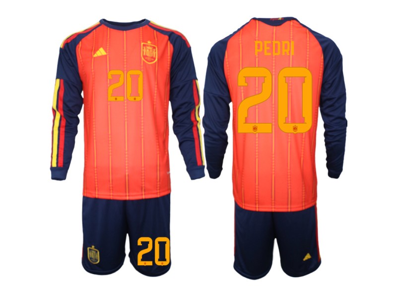 PEDRI Spain 2026 World Cup Home Fan Jersey - Red
