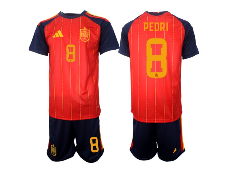 PEDRI Spain 2026 World Cup Home Fan Jersey - Red
