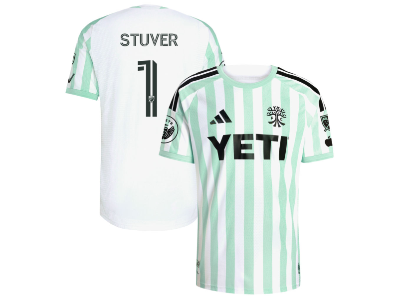 Brad Stuver Austin FC 2026 The Rooted Edition Player Version Jersey - White With Patch