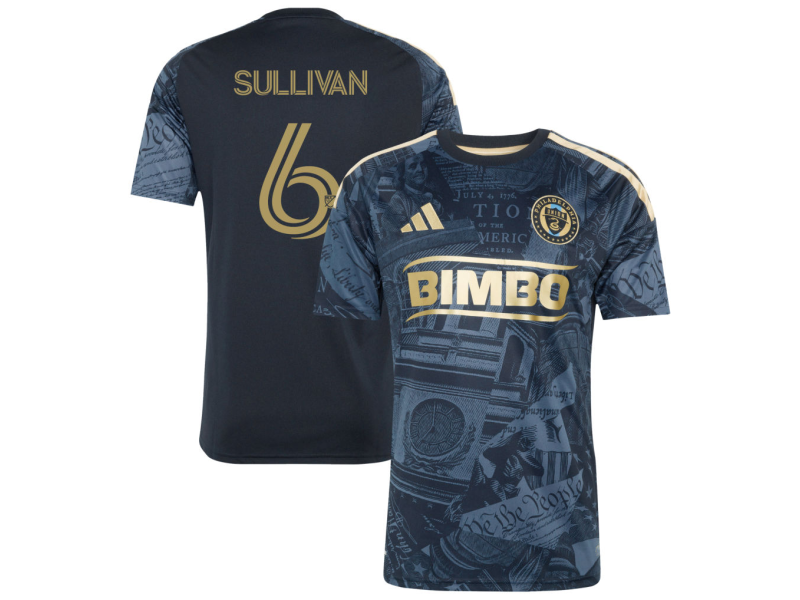 Cavan Sullivan Philadelphia Union 2026 1776 Edition Fan Version Jersey - Navy