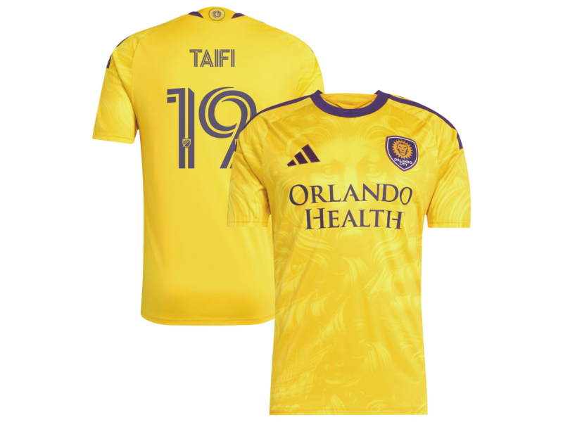 Zakaria Taifi Orlando City SC 2026 Sunken Treasure Edition Fan Version Jersey - Yellow