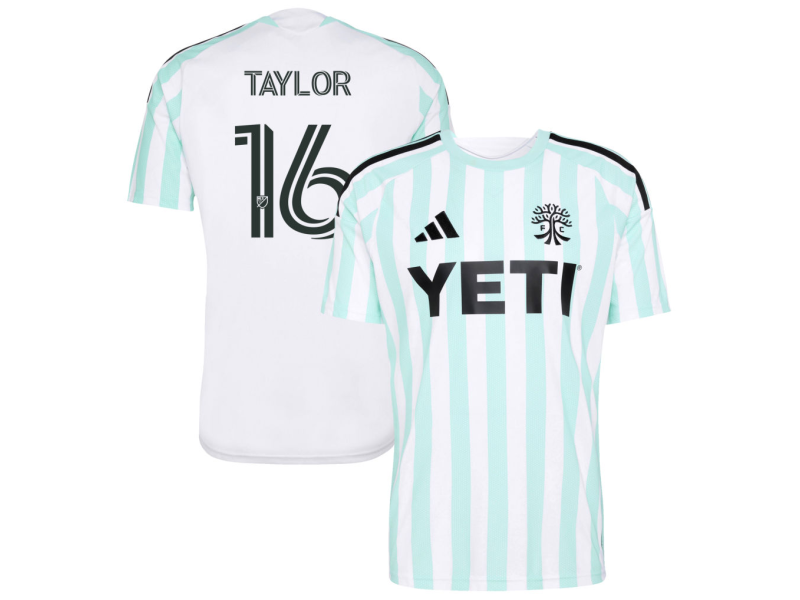 Robert Taylor Austin FC 2026 The Rooted Edition Fan Version Jersey - White