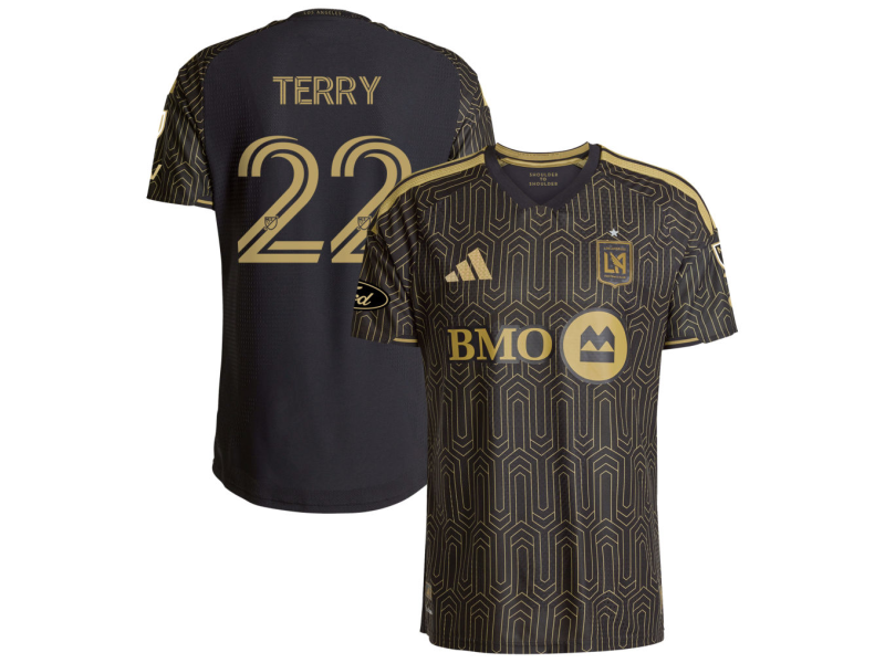 Jude Terry LAFC 2026 Primary Edition Player Version Jersey - Black With Patch