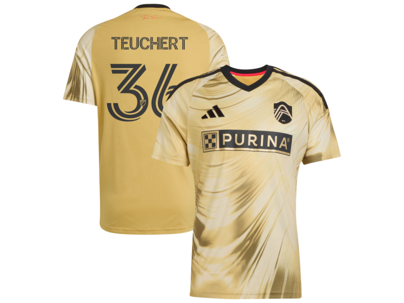 Cedric Teuchert St. Louis CITY SC 2026 The Tina Turner Edition Fan Version Jersey - Yellow