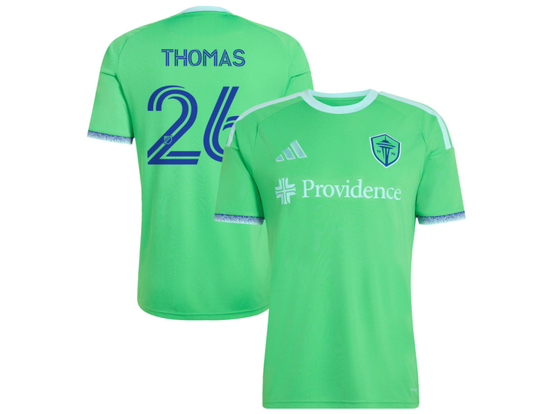 Andrew Thomas Seattle Sounders FC 2026 The Evergreen State Edition Fan Version Jersey - Rave Green