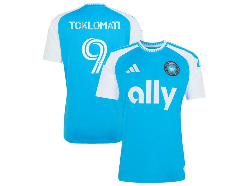 Idan Toklomati Charlotte FC 2026 Carolina Kit: Crowns Up Fan Version Jersey - Blue