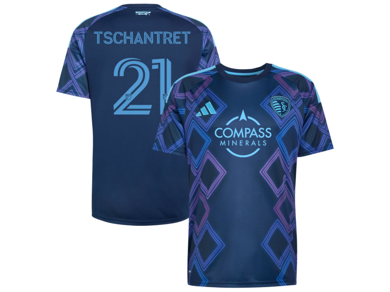 Cielo Tschantret Sporting Kansas City 2026 The 18th & Vine Edition Fan Version Jersey - Blue
