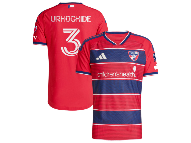 Osaze Urhoghide FC Dallas 2026 DNA Edition Player Version Jersey - Red With Patch