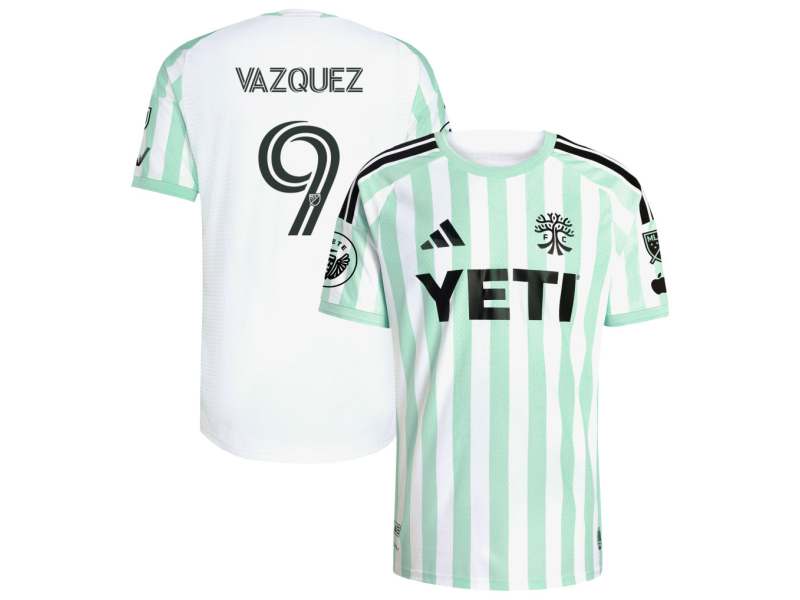Brandon Vazquez Austin FC 2026 The Rooted Edition Player Version Jersey - White With Patch