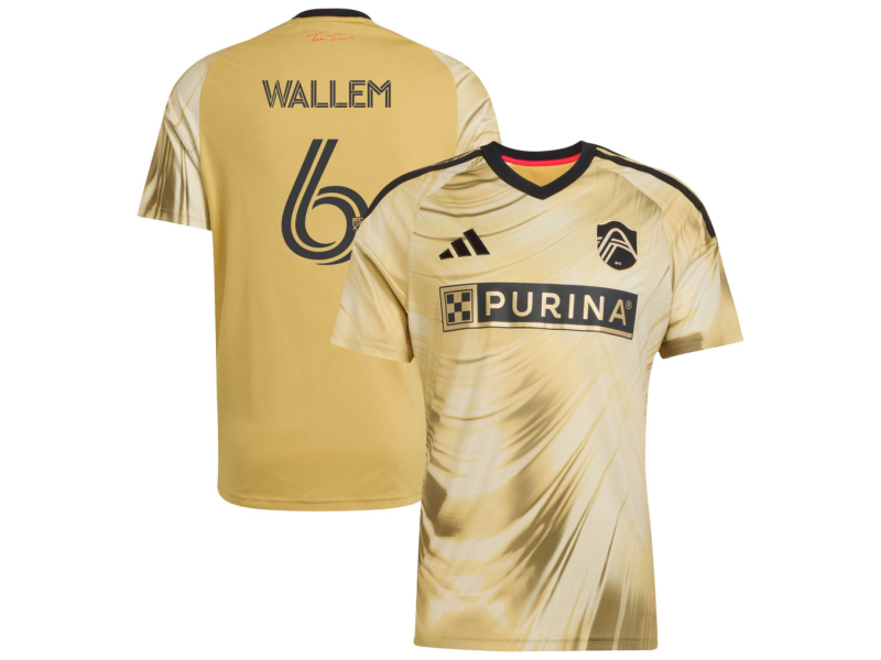 Conrad Wallem St. Louis CITY SC 2026 The Tina Turner Edition Fan Version Jersey - Yellow