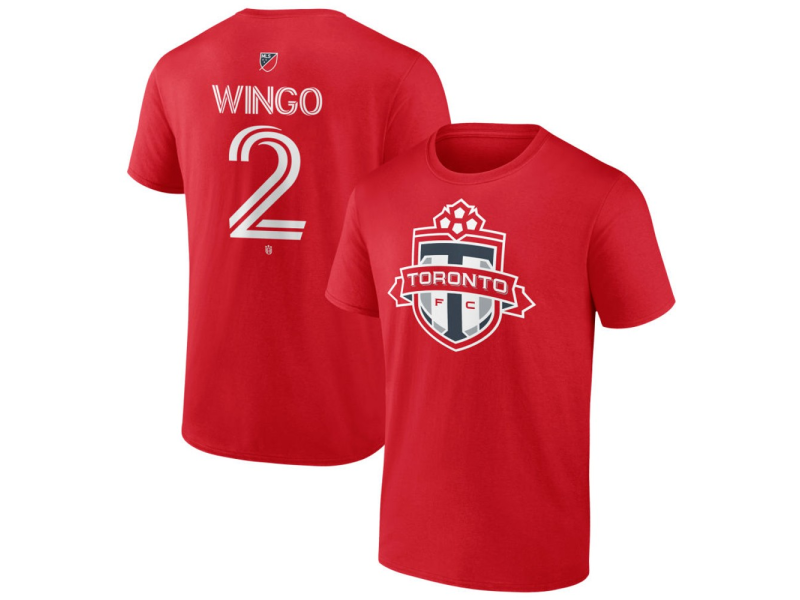 Youth Toronto FC #2 Henry Wingo Team Authentic T-Shirt - Red