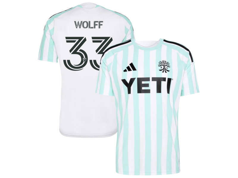 Owen Wolff Austin FC 2026 The Rooted Edition Fan Version Jersey - White