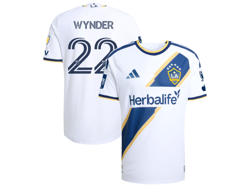 Elijah Wynder LA Galaxy 2026 The VeloCITY Edition Player Version Jersey - White With Patch