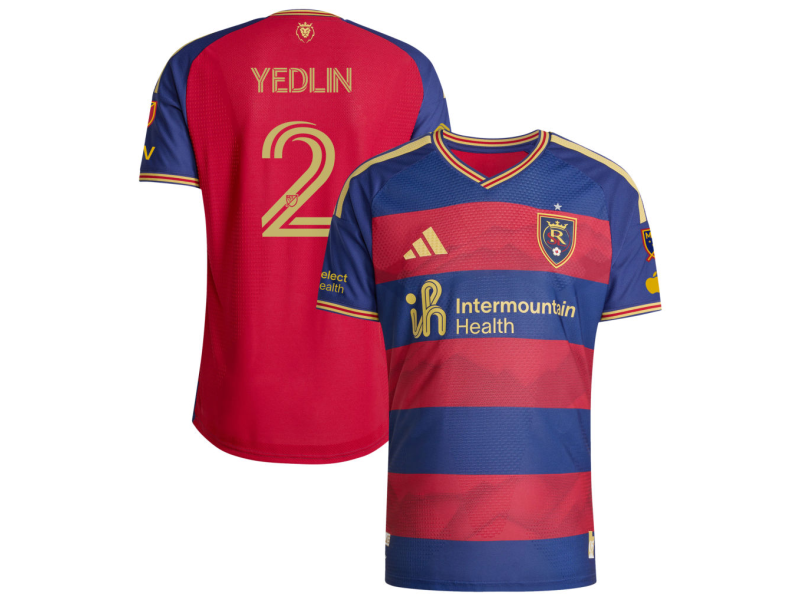 Deandre Yedlin Real Salt Lake 2026 The Switchback Player Version Jersey - Red With Patch